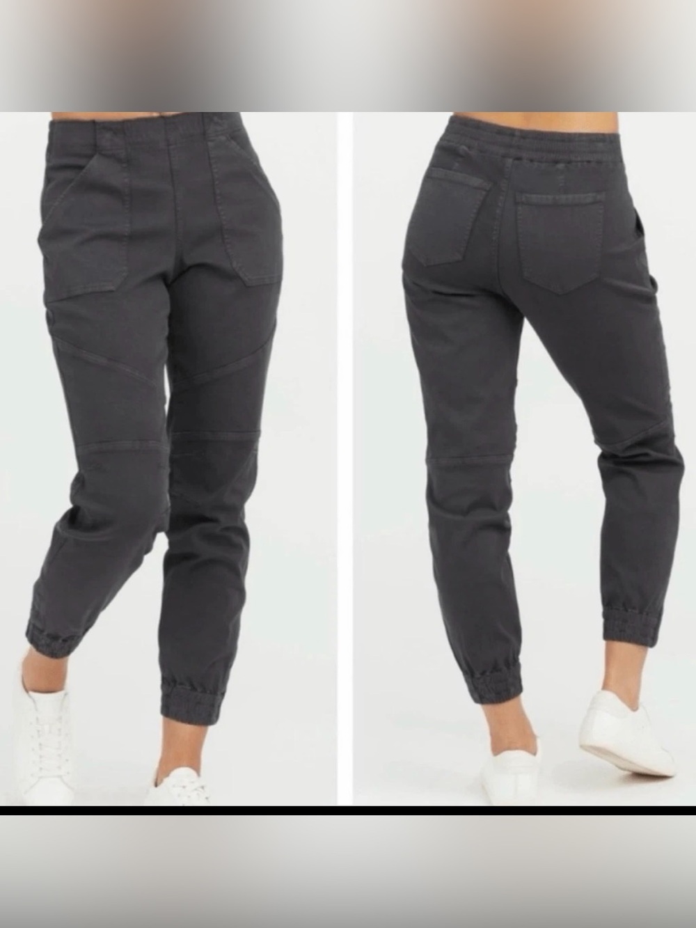 SPANX stretch twill cargo jogger pants